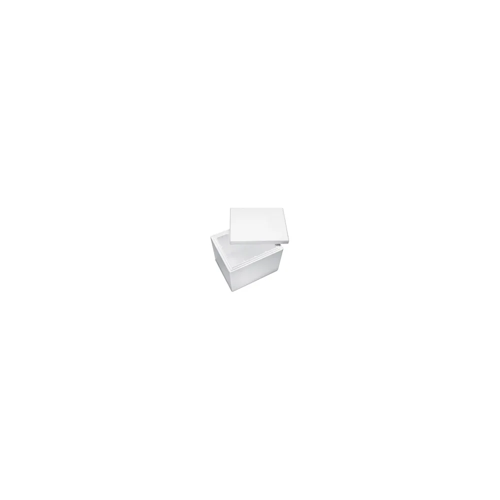 Isolierboxen mit Deckel aus Styropor EPS, 600 x 485 x 490 mm, 75 Liter