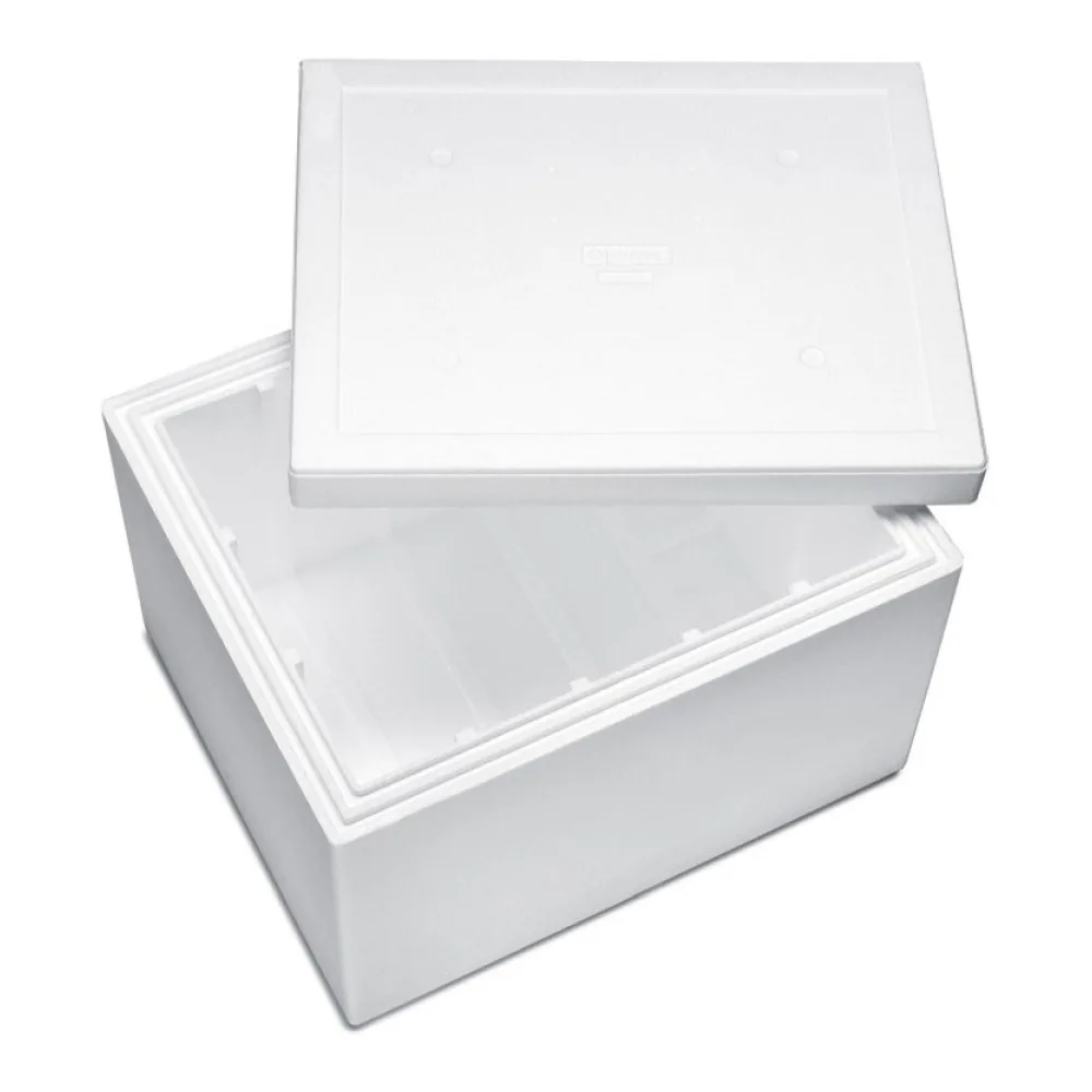 Isolierbox mit Deckel aus Styropor EPS, 690 x 565 x 470 mm, 101,5 Liter – Bild 2