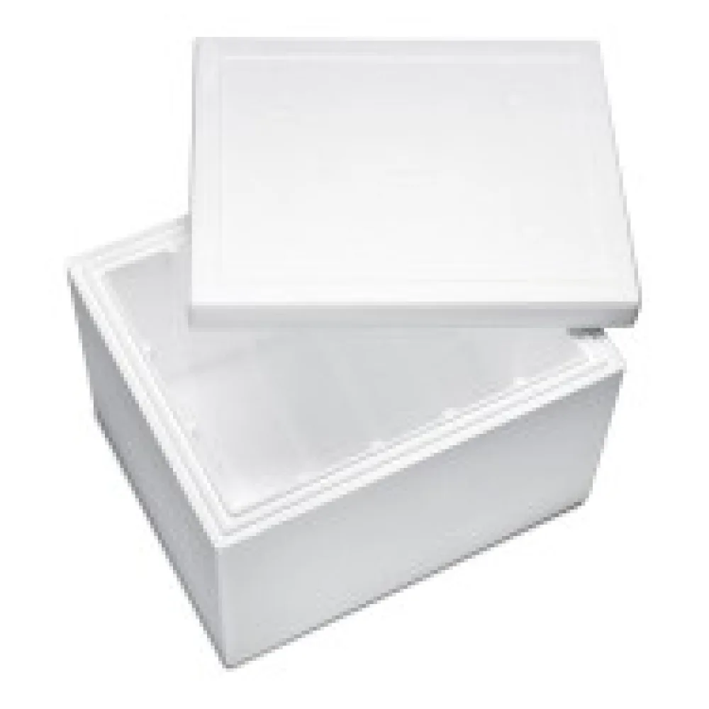 Isolierbox mit Deckel aus Styropor EPS, 690 x 565 x 470 mm, 101,5 Liter