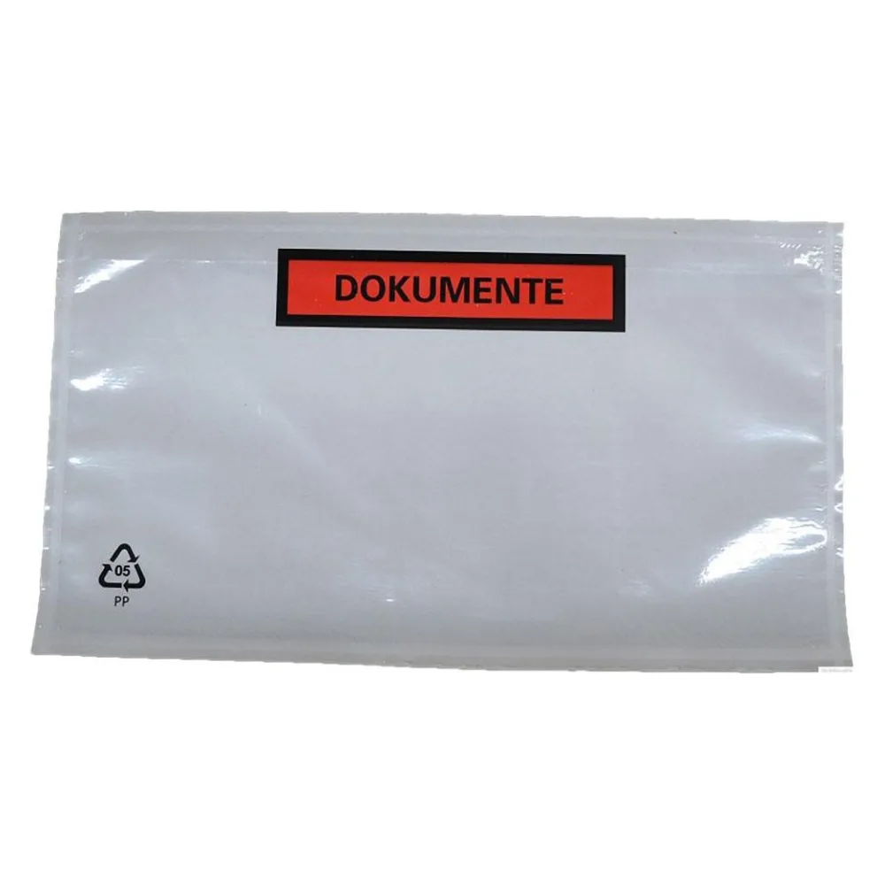 Dokumententaschen Begleitscheintaschen *Dokumente* DIN Lang 235x130mm, 1000 Stk. – Bild 2