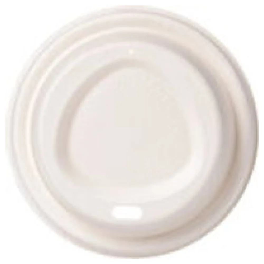 Domdeckel aus Papier für BIO Heißgetränkebecher Coffee to go 80mm O, 50 Stk. – Bild 3