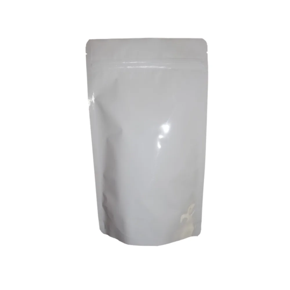 Standbodenbeutel PET weiß glänzend 130x225x70mm, 500ml, 500 Stk. – Bild 2