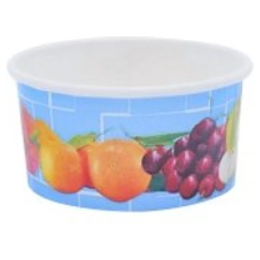 Eisbecher, Pappe rund 160 ml O 85mm, Höhe 43mm, "Fruchtreigen", 50 Stk. – Bild 3