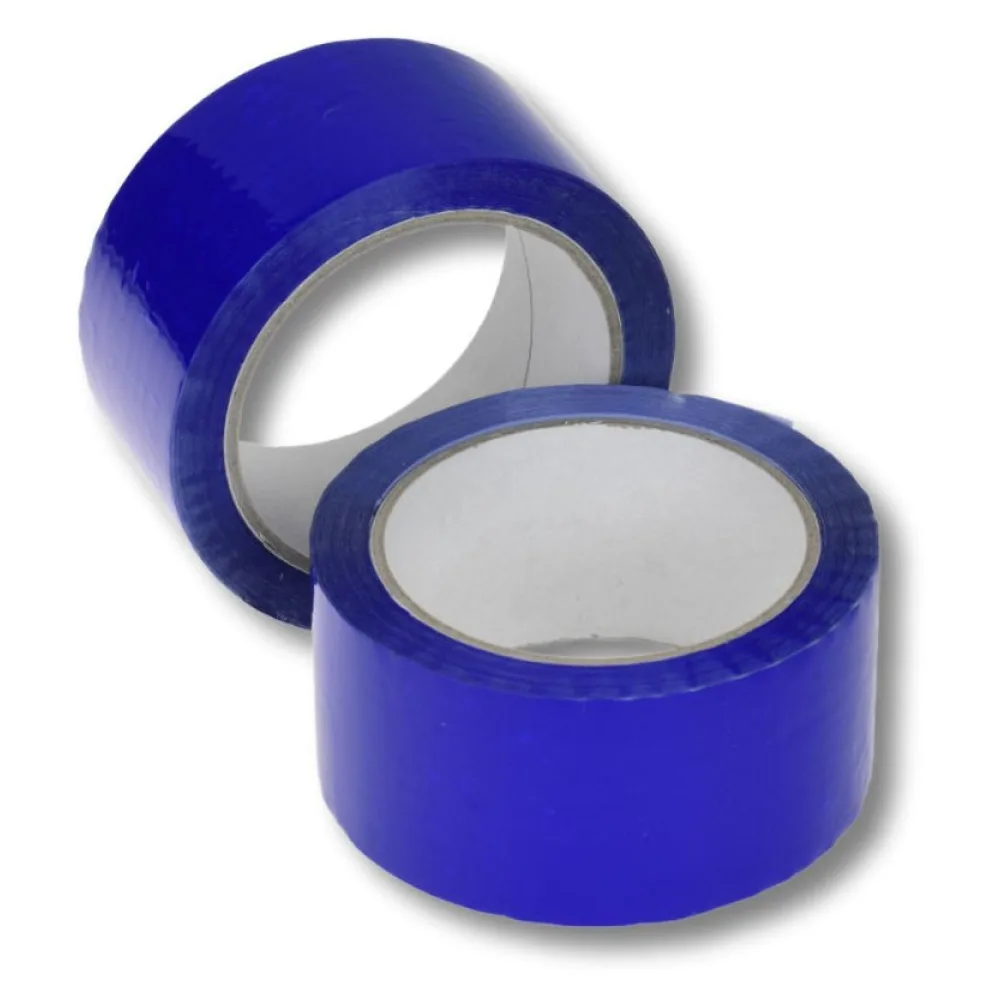 Klebeband Packband PP Acrylatkleber geräuscharm 50mm/66m, blau – Bild 2