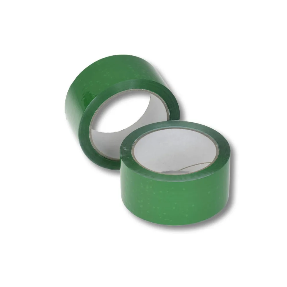 Klebeband Packband PP Acrylatkleber geräuscharm 50mm/66m, grün – Bild 2
