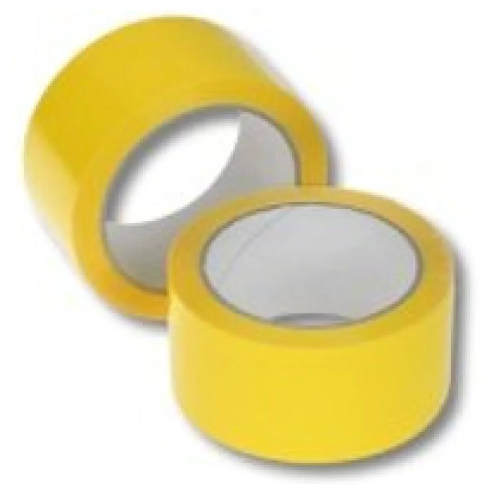 Klebeband Packband PP Acrylatkleber geräuscharm 50mm/66m, gelb – Bild 3
