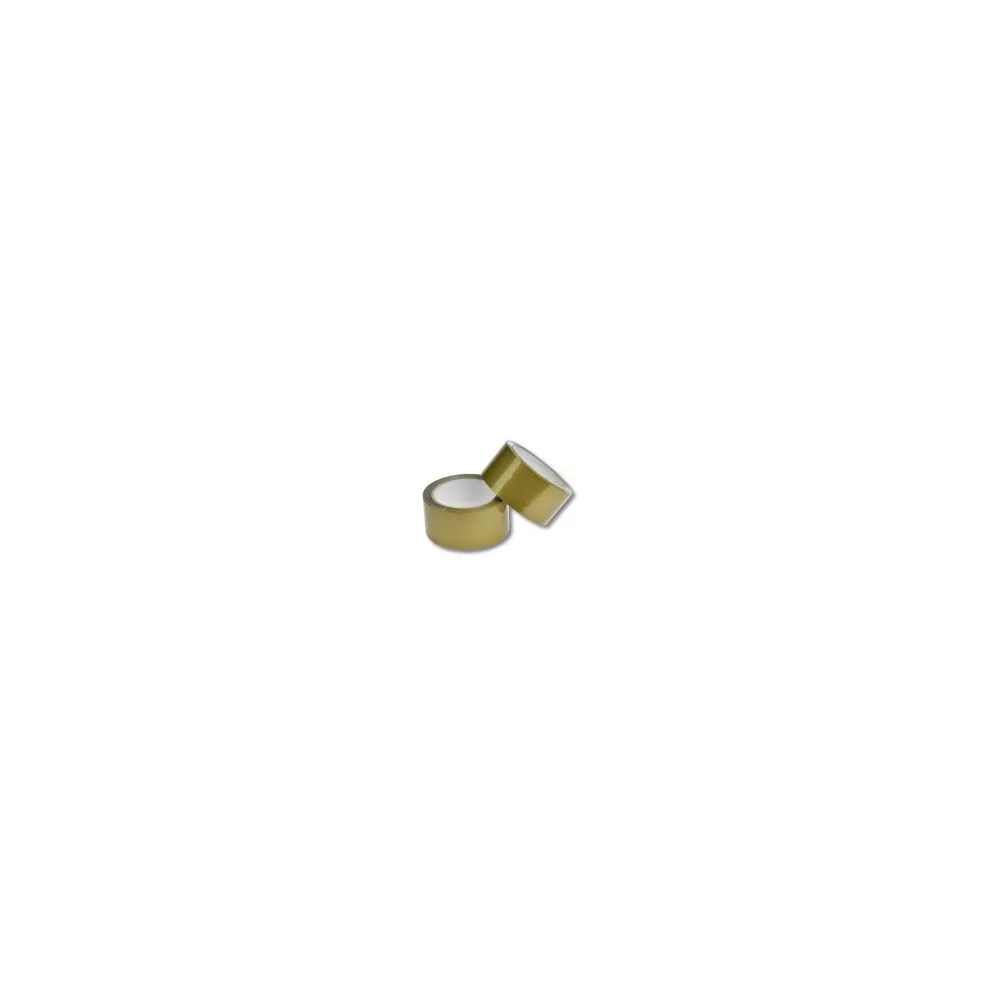 Klebeband Packband PP Acrylatkleber geräuscharm 50mm/66m, gold