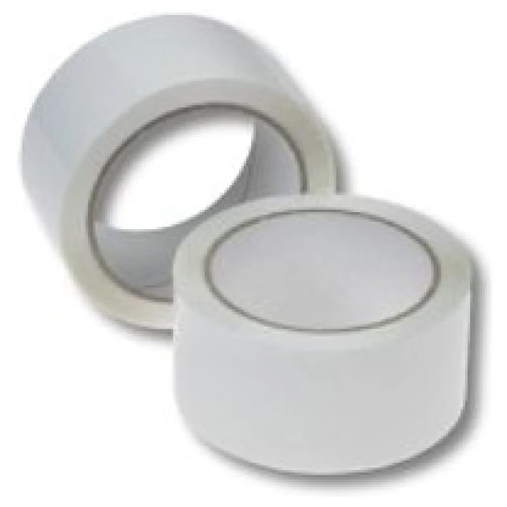 Klebeband Packband PP Acrylatkleber geräuscharm 50mm/66m, weiß – Bild 3