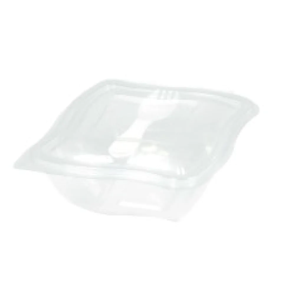 Gourmet Box to go mit Gabel/Göffel 500ml, PET, klar, 20 Stk.