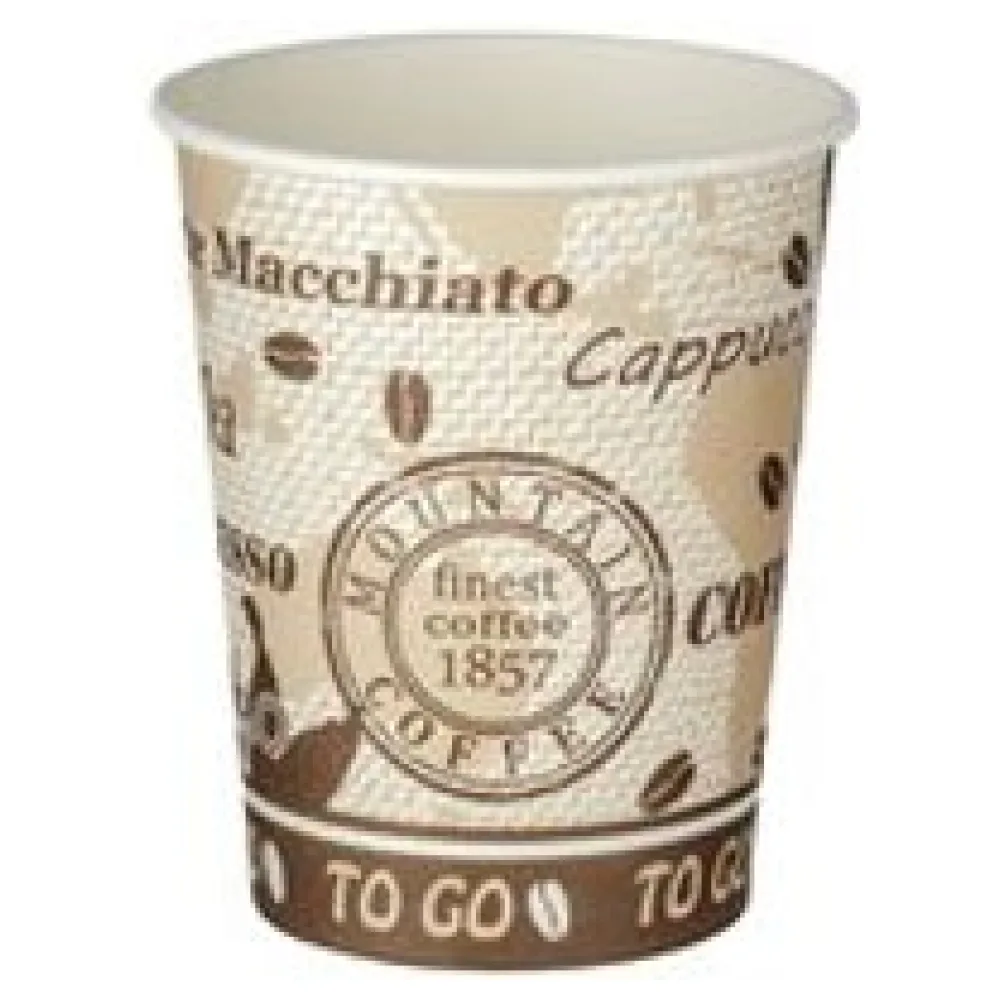 Automatenbecher Kaffeebecher 80mm O 'Coffee Mountain' 200 ml 75 Stk. – Bild 3