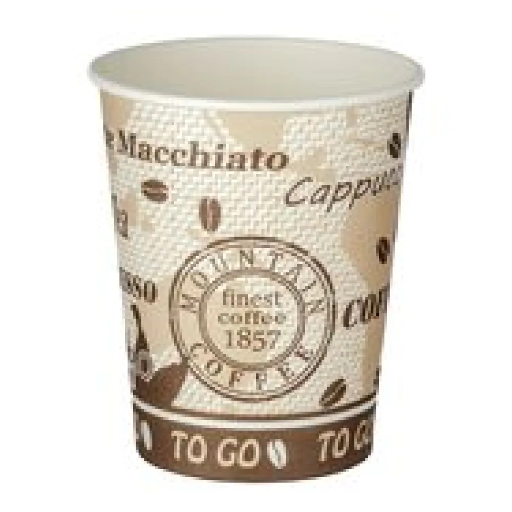 Automatenbecher Kaffeebecher 80mm O 'Coffee Mountain' 200 ml 75 Stk.