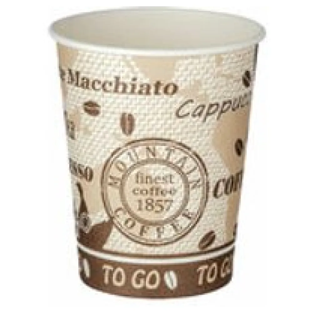 Kaffeebecher Getränkebecher 'Coffee Mountain' 300 ml kompakt, 50 Stk. – Bild 3