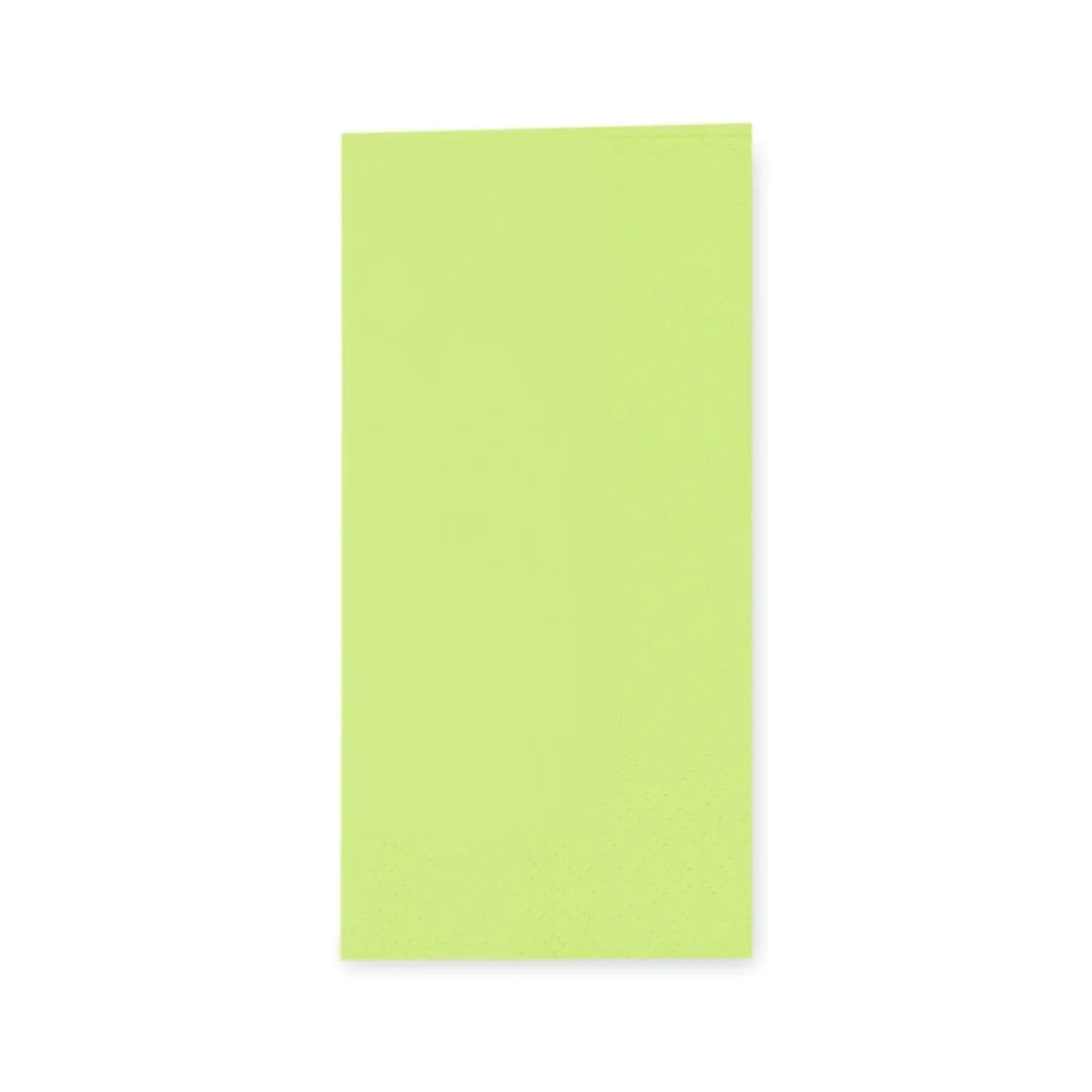 Servietten 33 x 33 cm 1/8 -Falz, 3-lagig gelbgrün, 250 Stk. – Bild 2