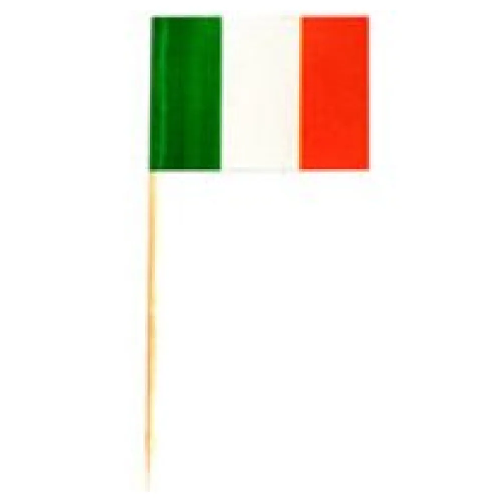 Flaggenpicker Fahnenpicker Deko-Picker Land 'Italien', 100 Stk. – Bild 3
