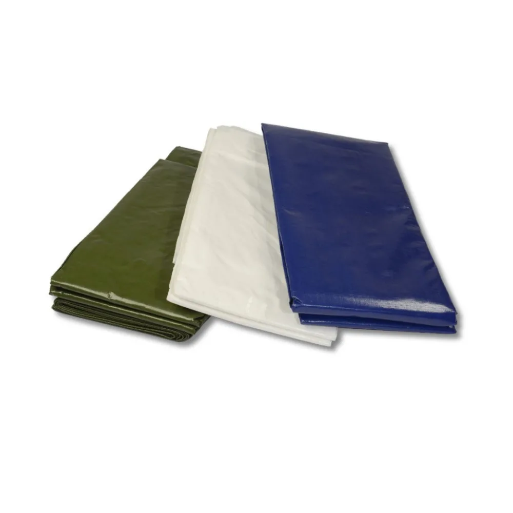 Gewebeplane Abdeckplane Schutzplane 4 x 8m grün reißfest wasserdicht 150g/m2 – Bild 2