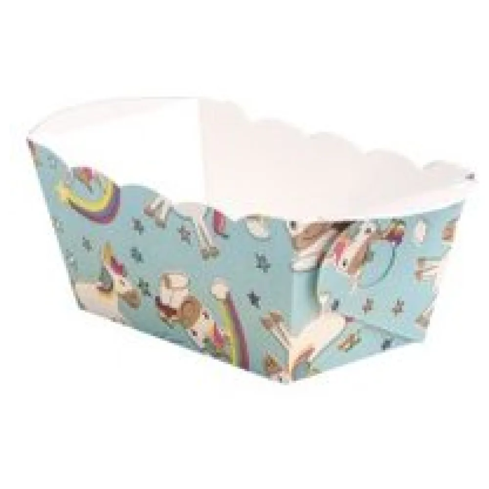 Mini-Backform, Einhorn, fettdicht, backfest, 70x40x40 mm, 10 Stk. – Bild 3