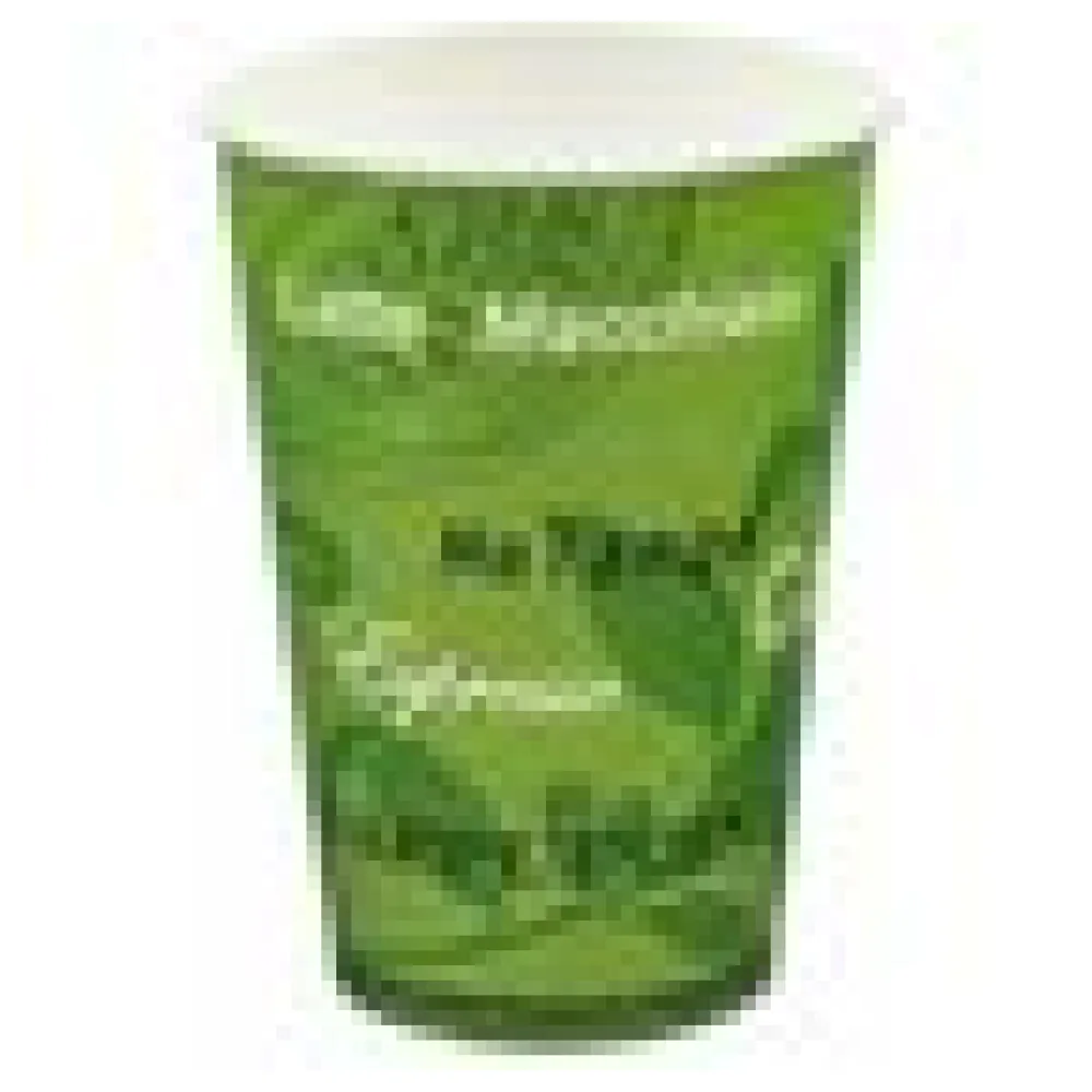 BIO Automatenbecher Kaffeebecher Pappbecher 80mm O Bio Green 300 ml 75 Stk. – Bild 4