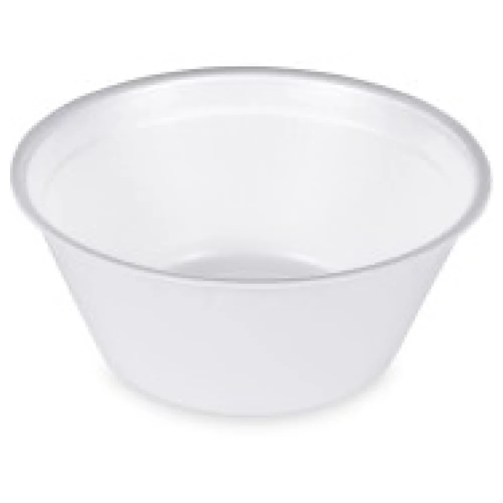 Thermobehälter rund aus EPS, weiß 500 ml, O 14 cm, 50 Stk.