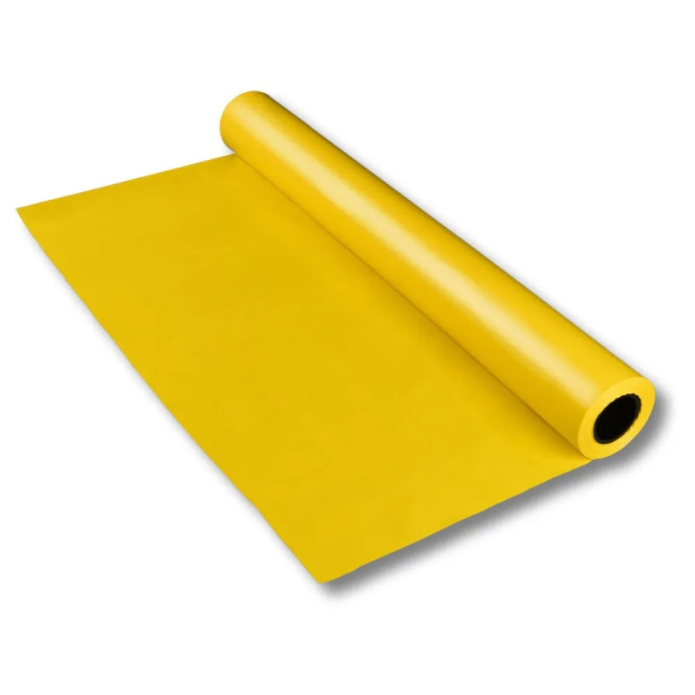 LDPE-Folie Dekofolie Tischdecke gelb opak, 2300mm x 50m, 100my – Bild 2