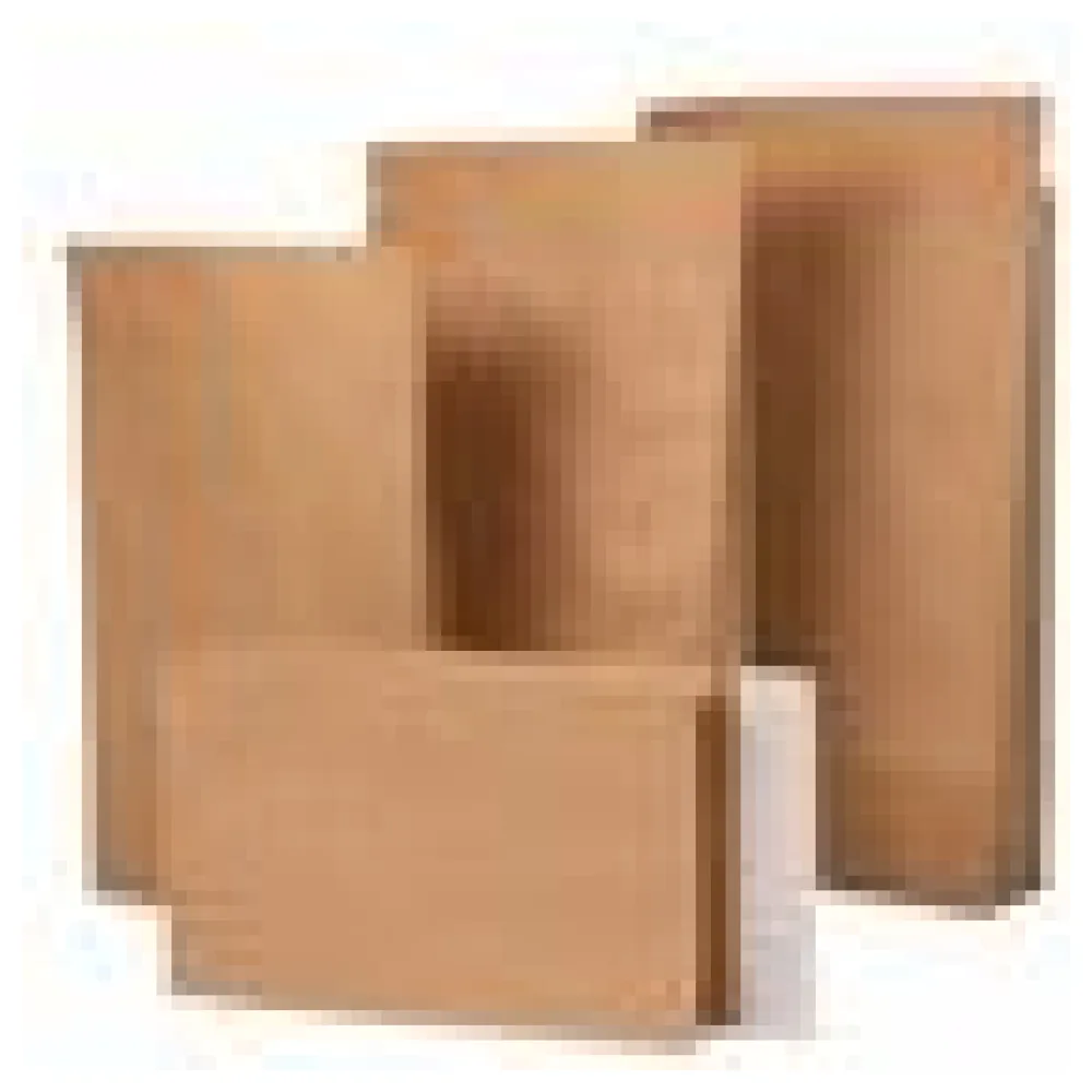 Musterfaltenbeutel mit SK-Klappe aus Kraftpapier 120 g/m2 250x50x353 + 50 mm – Bild 4