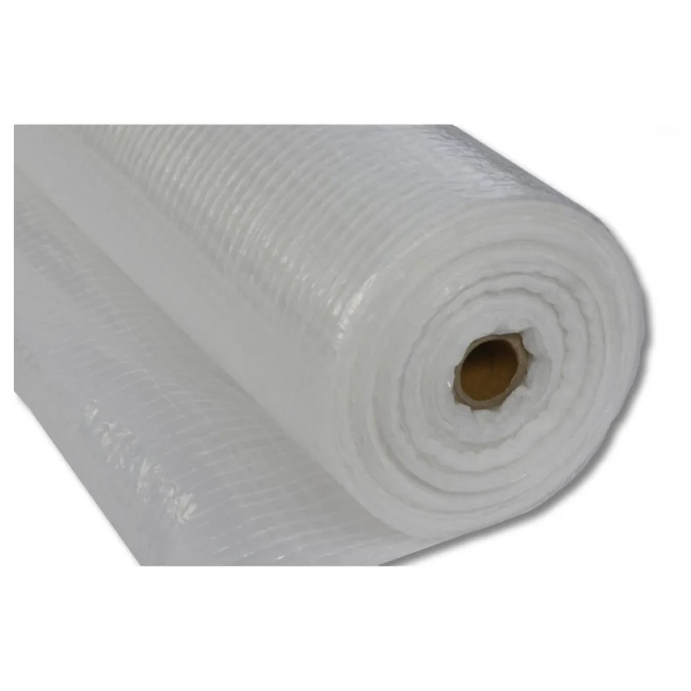 Gitterfolie 90 g/qm transparent mit weissem Gitter 1,50 m x 100 m – Bild 2