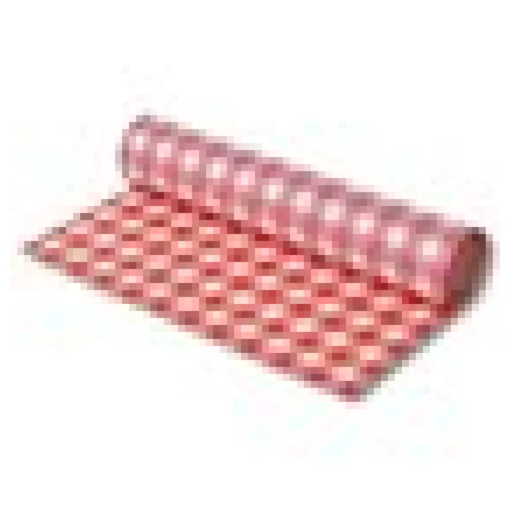 Biertischdecke mit Leinenstruktur rot/weiss, sehr stabil, 0,75 x 100m – Bild 4
