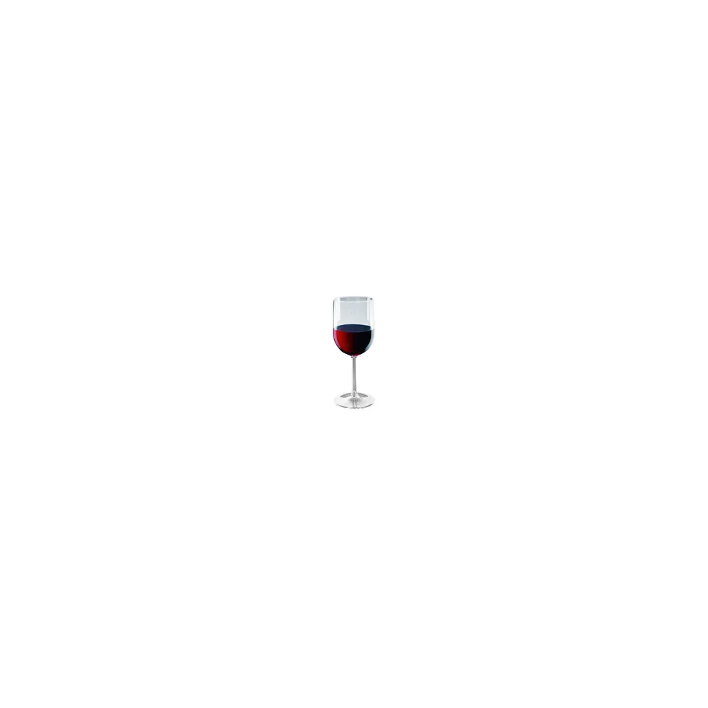 Mehrweg Weinbecher Weinglas 1/8L und 1/4L aus SAN bruchfest, 2 Stk.