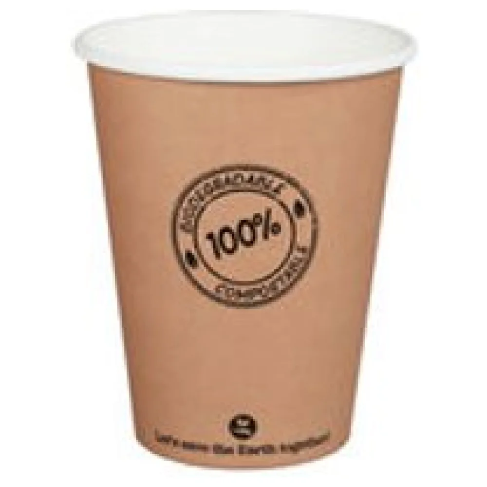 BIO Pappbecher 300ml O9cm, -10°C bis 100°C, 50 Stk. – Bild 3