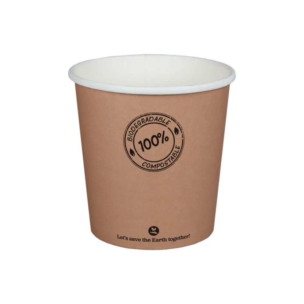 BIO Suppenbecher ToGo Verpackung aus Karton 650ml O11.5cm bis 100°C, 25 Stk. – Bild 2