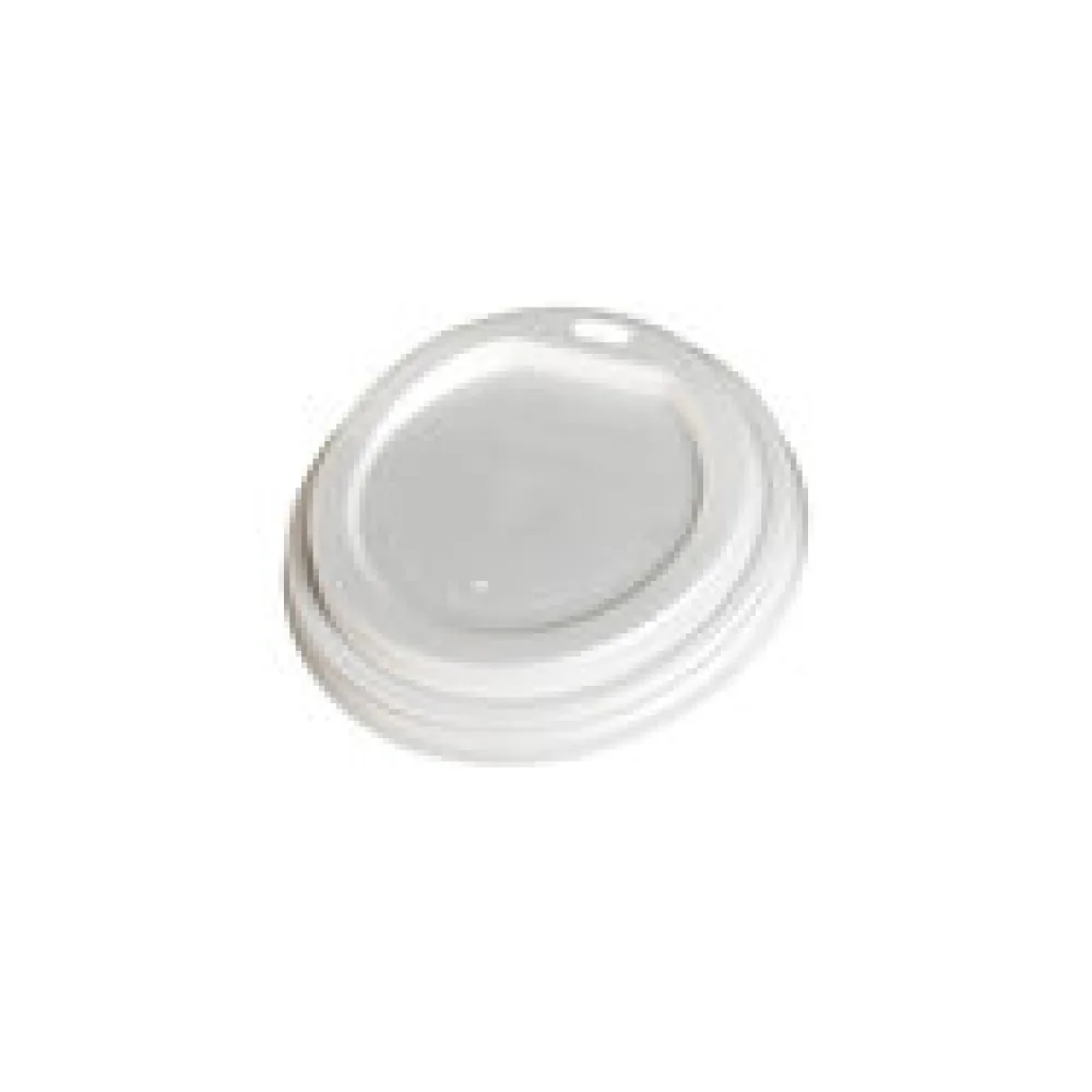 BIO Deckel Domdeckel für 100ml Becher, CPLA, O6.2cm, 50 Stk.