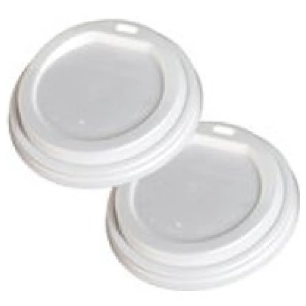 BIO Deckel Domdeckel für 200ml Becher, CPLA, O8cm, 50 Stk. – Bild 3