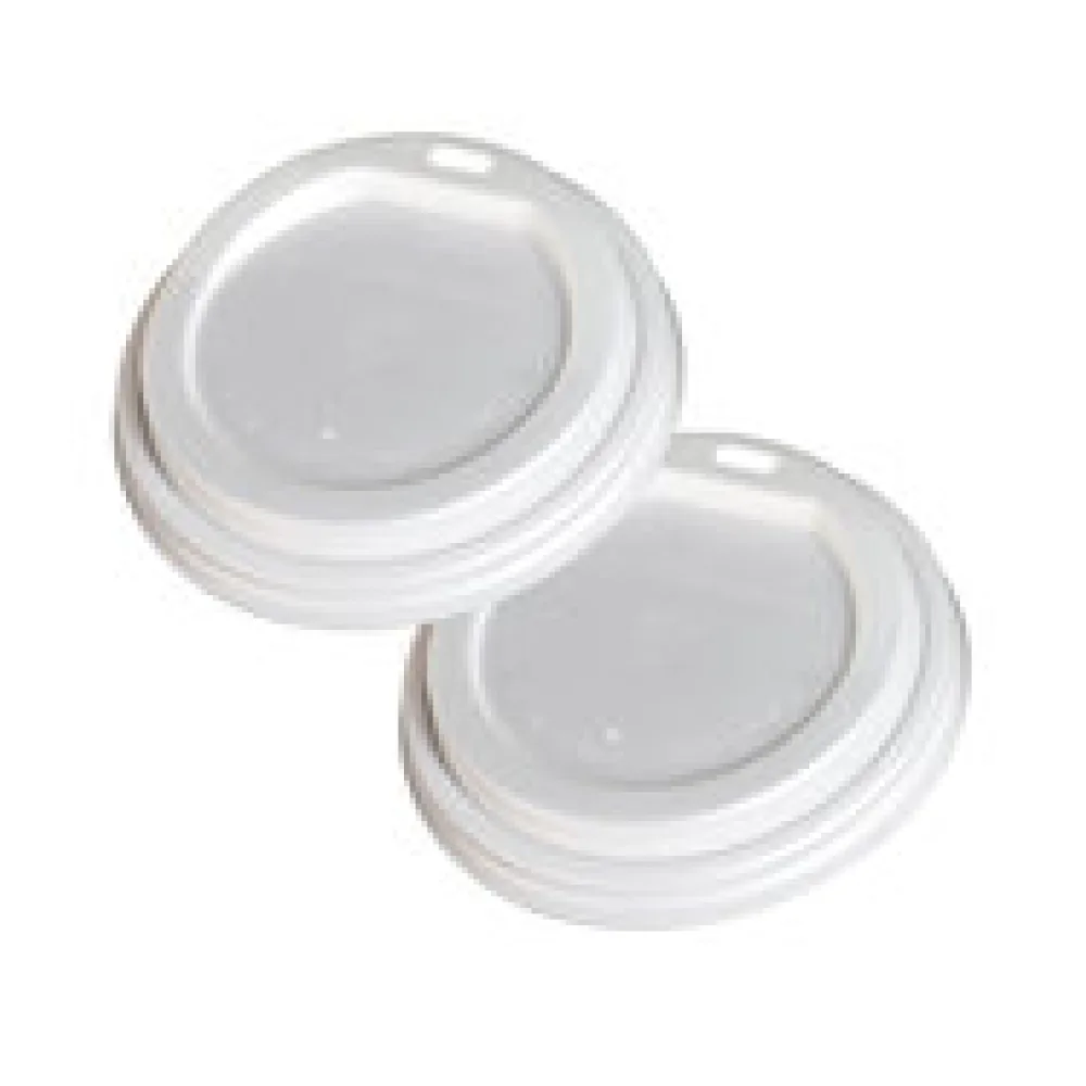 BIO Deckel Domdeckel für 200ml Becher, CPLA, O8cm, 50 Stk.