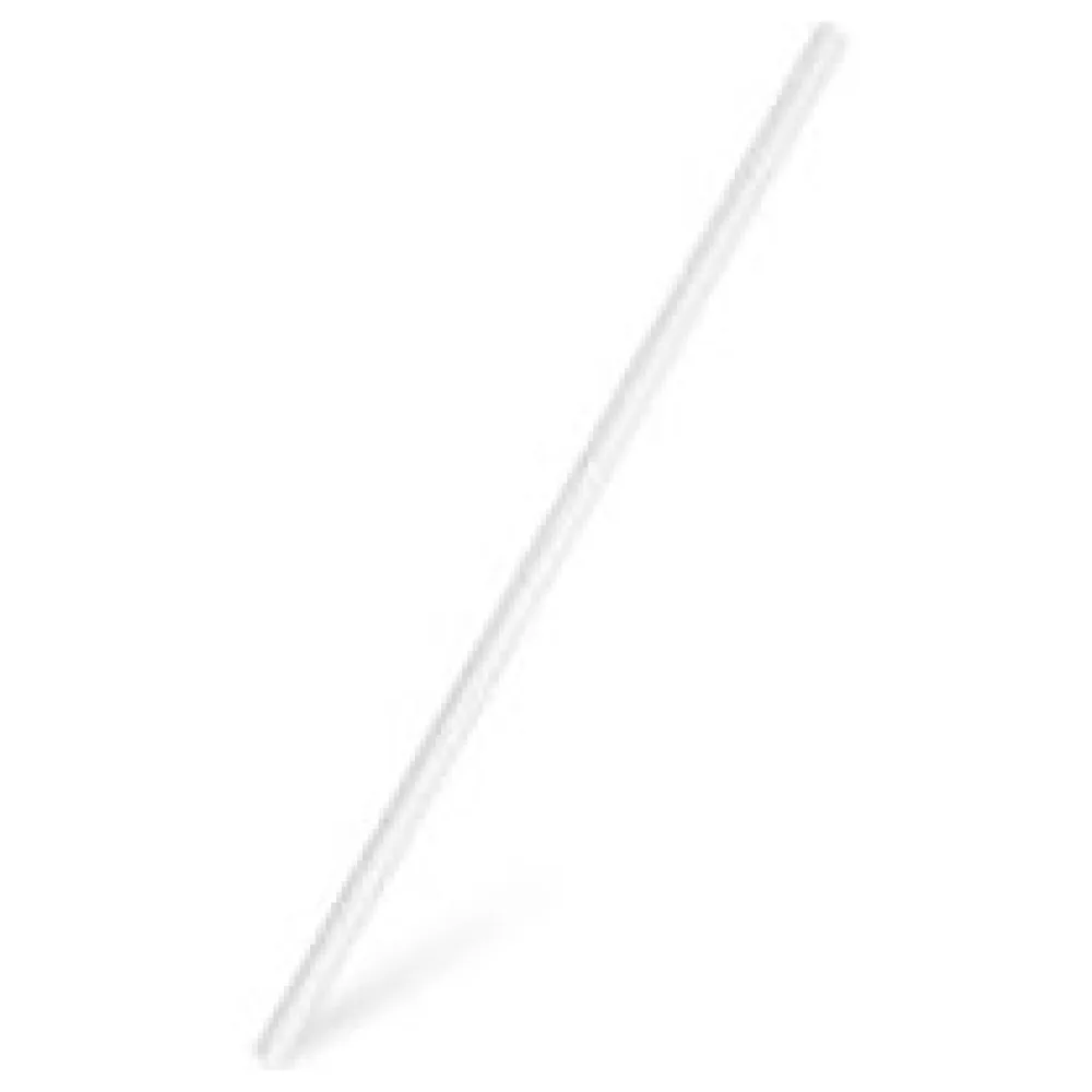 Papiertrinkhalme, gerade, weiß, 20 cm, O 6 mm, 100 Stk. – Bild 3