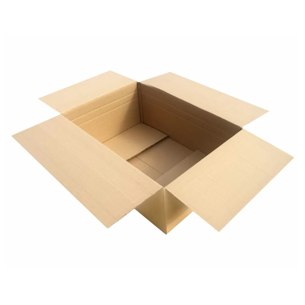Faltkarton 800x550x(200)-300mm mit variabler Höhe 2-wellig braun – Bild 2