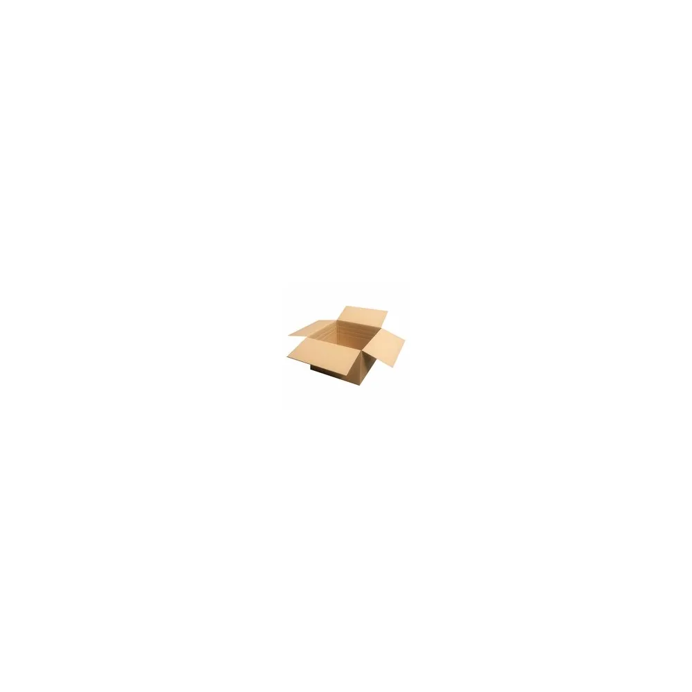 Faltkarton 550x550x(200)-350mm mit variabler Höhe 2-wellig braun