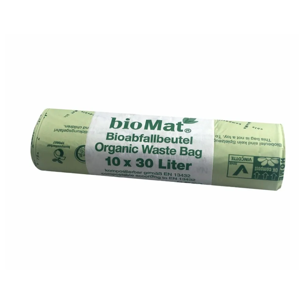 kompostierbare Bioabfallbeutel 30L 53x60cm, 10 Stk. – Bild 2
