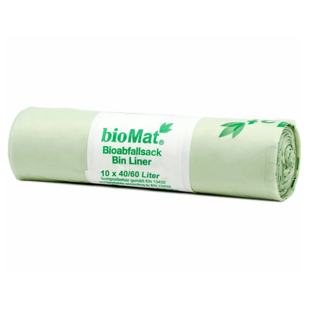 kompostierbare Bioabfallbeutel 40-60L 61x80cm, 10 Stk. – Bild 2