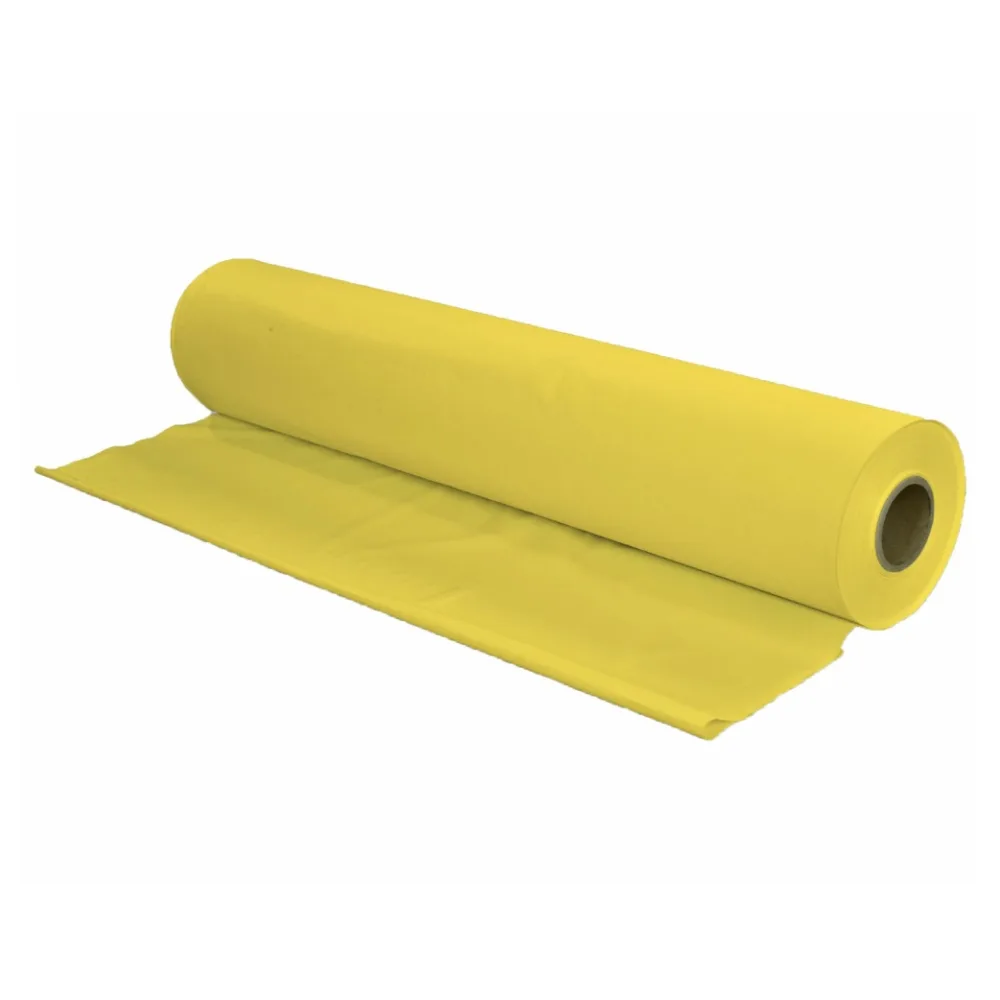 Tischtuch Tischdecke Biertischdecke LDPE gelb perforiert auf Rolle 0,70 x 240m – Bild 2