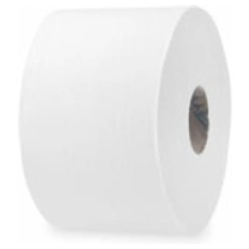 Toilettenpapier Tissue 2-lagig ungeprägt O 20cm weiß, 6 Stk. – Bild 3