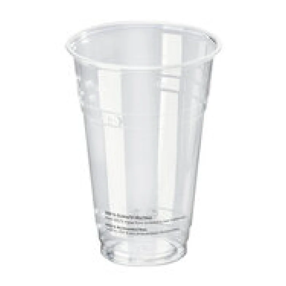BIO Trinkbecher Bierbecher 500 ml Eichstrich O96 mm Bio-Kunststoff (PLA), 50 Stk.