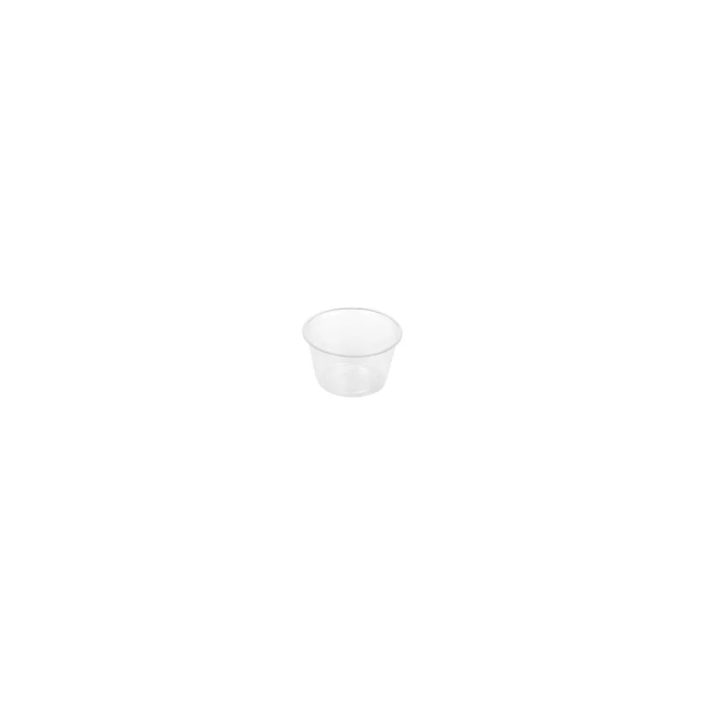BIO Dressingbecher rund 90ml Höhe 4,1 cm O 70mm Biokunststoff (PLA) 100 Stk.