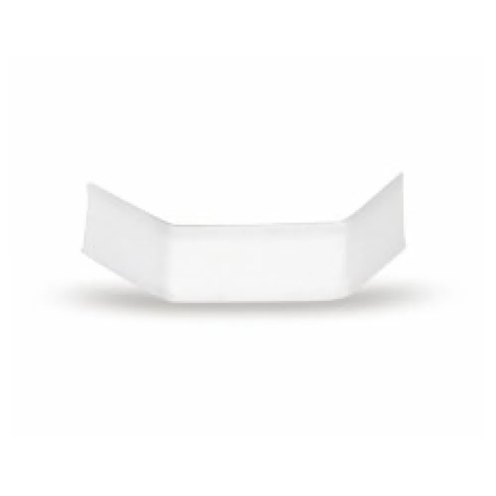 U-Clipse Verschlussclipse Beutelverschlüsse 33 mm Weiss Papier, 1000 Stk.