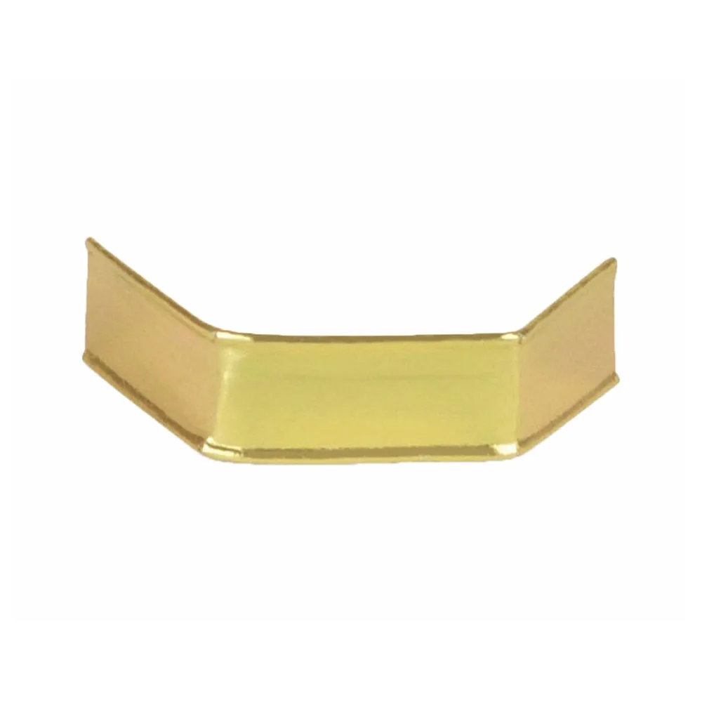 U-Clipse Verschlussclipse Beutelverschlüsse 40 mm Gold Papier, 1000 Stk. – Bild 2