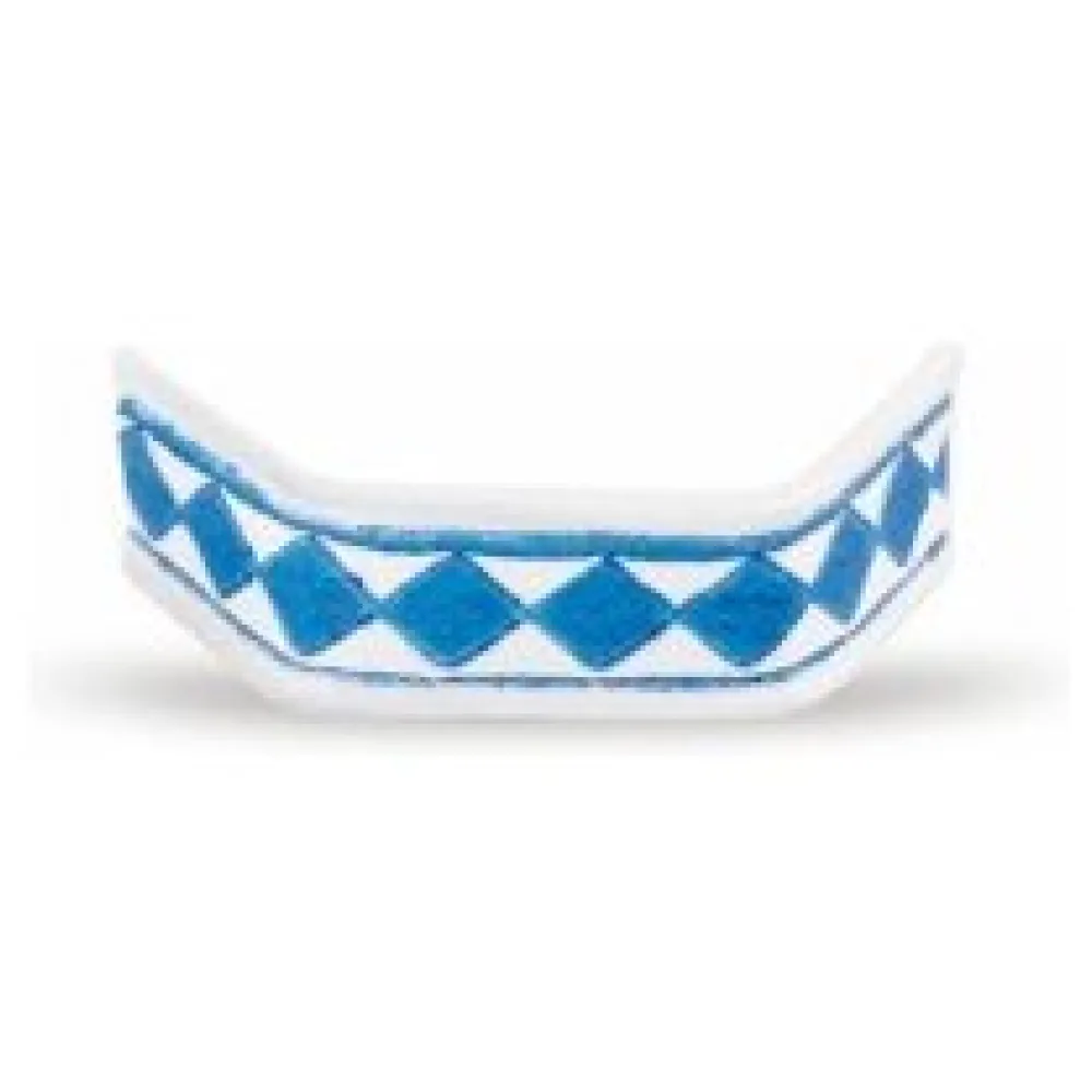 U-Clipse Verschlussclipse Beutelverschlüsse 40 mm Blau-Weiss Papier, 1000 Stk. – Bild 3