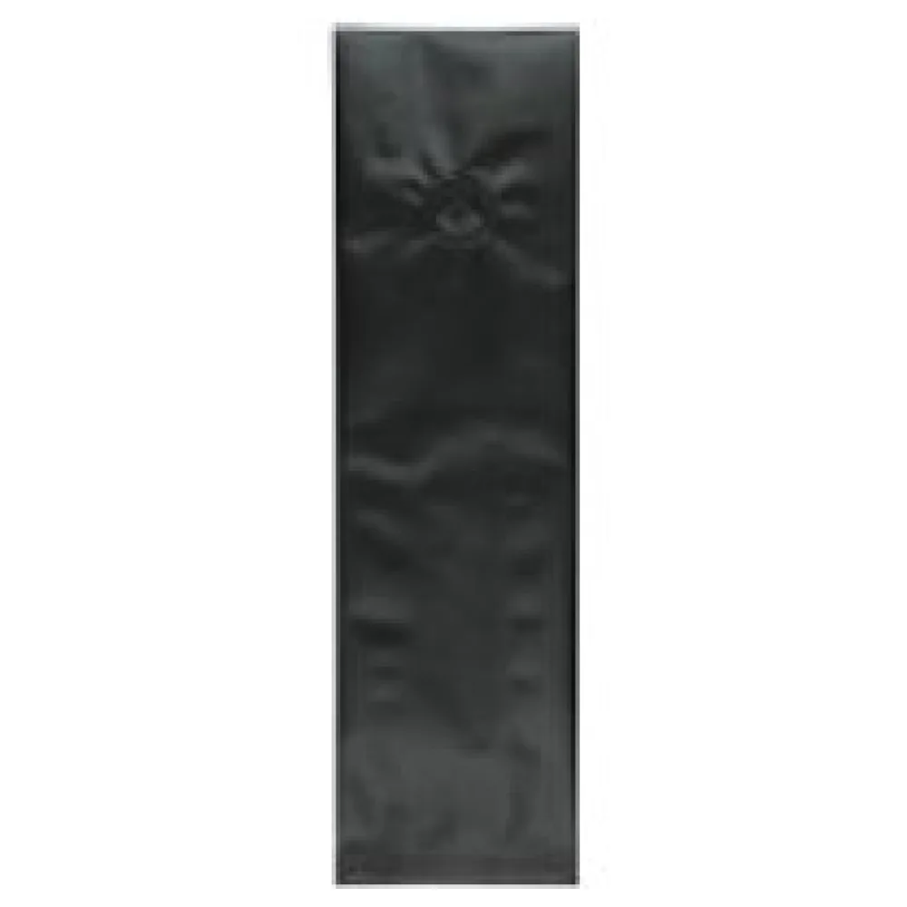 Seitenfaltenbeutel 80+50x280mm Siegelnaht Aromaschutzventil Schwarz 1000 Stk. – Bild 3