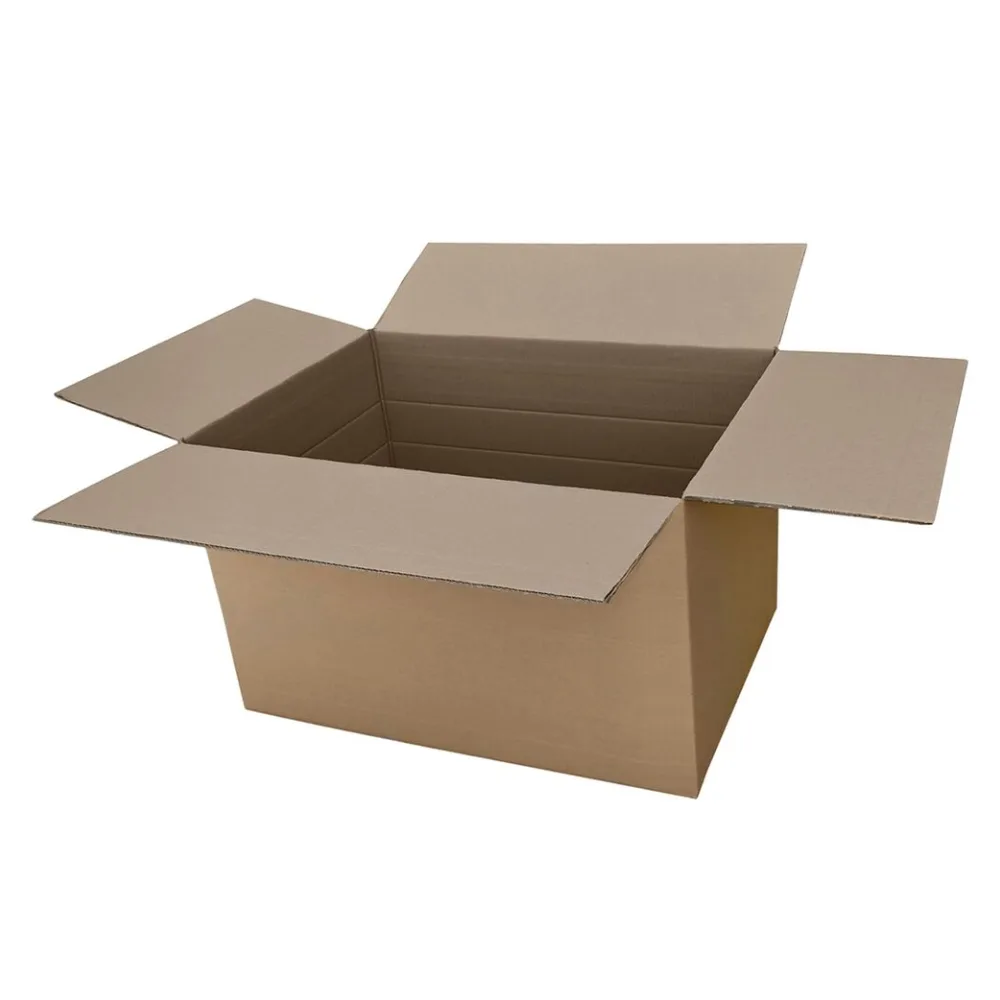 Faltkarton 800x550x(300)-550mm mit variabler Höhe 2-wellig braun – Bild 2