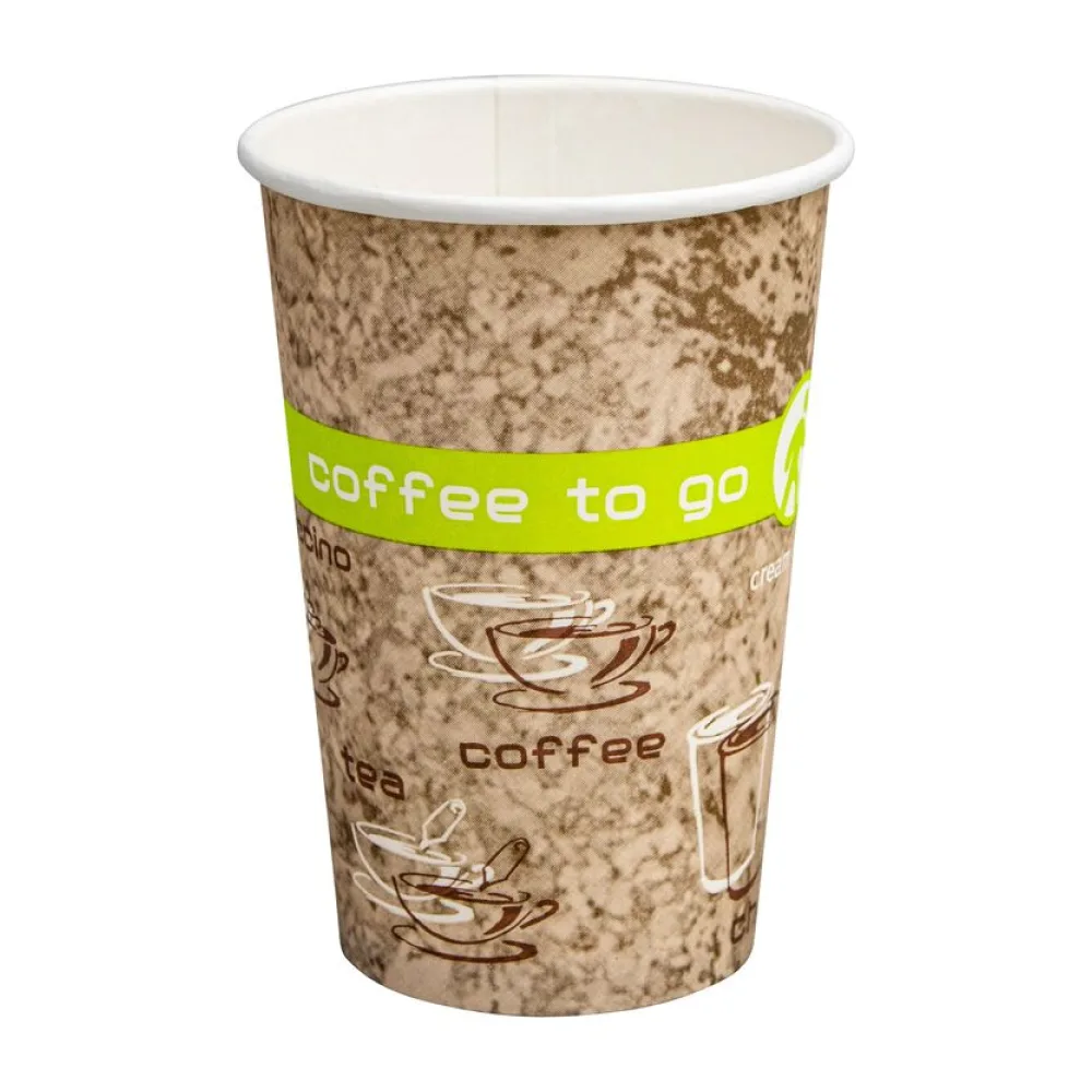 Kaffeebecher Coffee ToGo COFFEE DREAMS Pappe beschichtet 10oz. 250 ml 50 Stk. – Bild 2