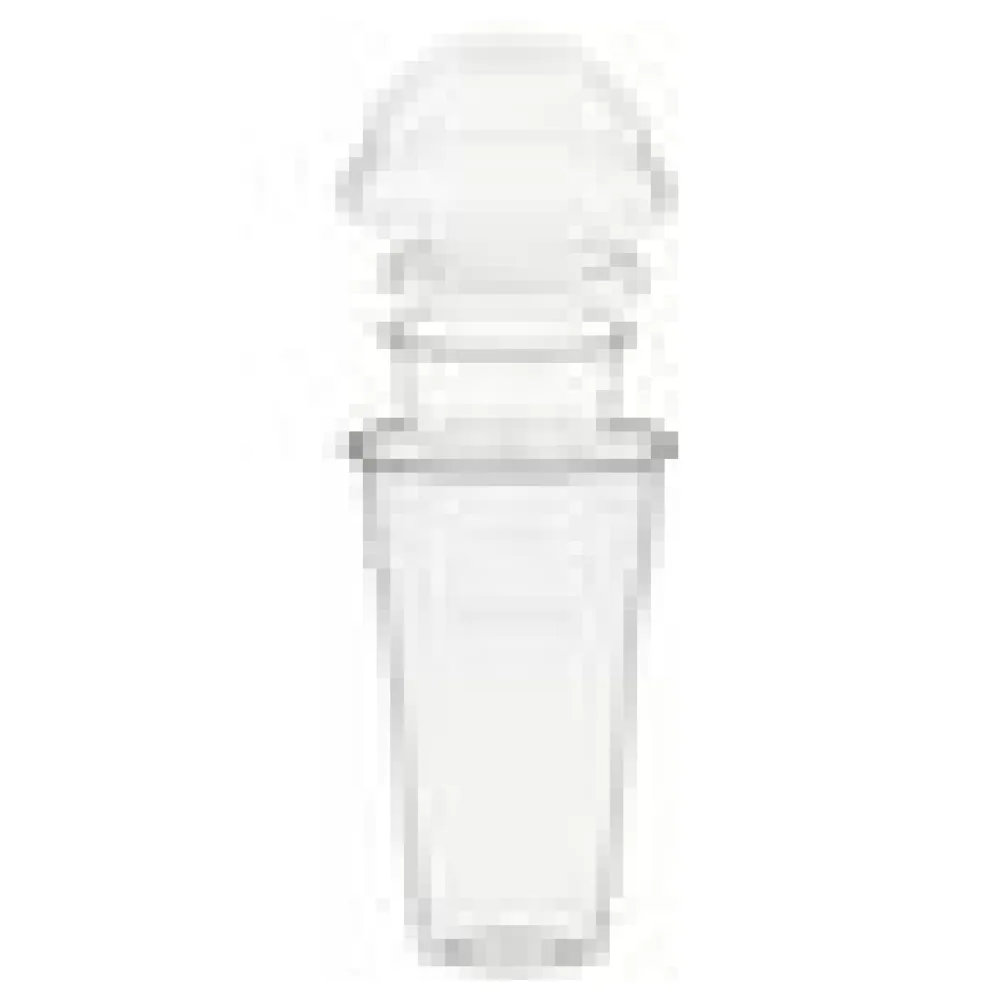 BIO Trinkbecher 500ml mit Domdeckel ohne Loch + Einsatzbecher 90ml PLA 100 Stk. – Bild 4