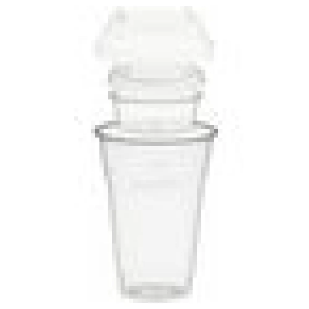 BIO Trinkbecher 400ml + Domdeckel+ 60ml Einsatzbecher stapelbar PLA, 100 Stk. – Bild 4
