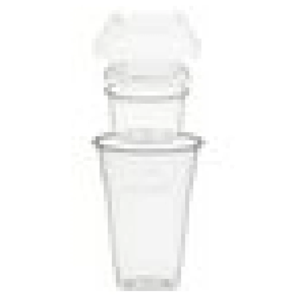 BIO Trinkbecher 400ml + Domdeckel+ 120ml Einsatzbecher stapelbar PLA, 100 Stk. – Bild 4
